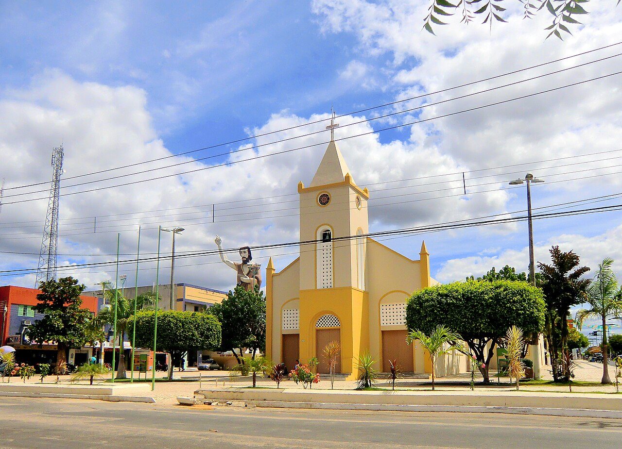 Igreja Matriz de São João Batista, em Horizonte